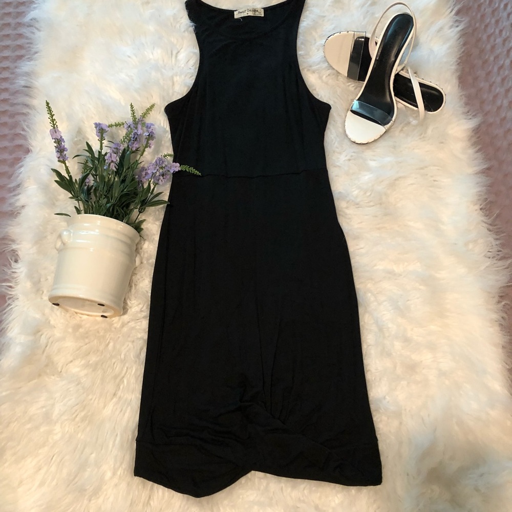 ‼️NEW‼️ Bear Dance Black Mini casual Dress
